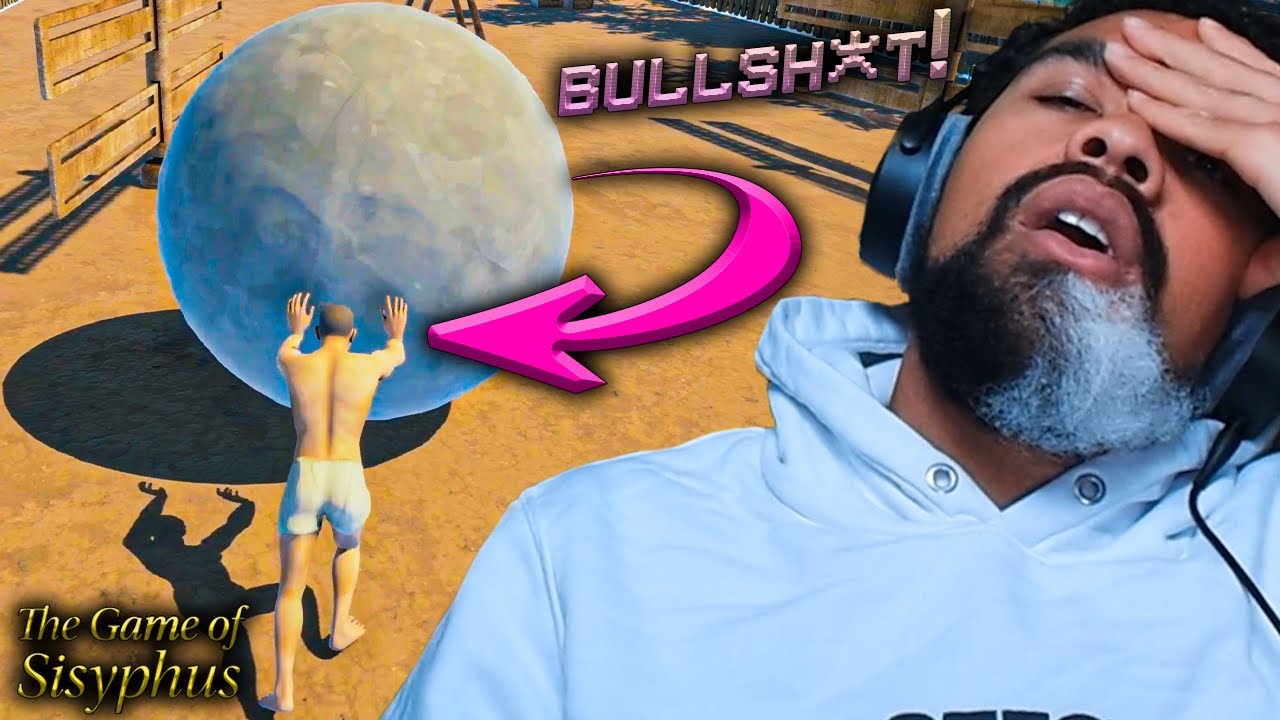Dom is in *RAGE MODE* After Playing a Game Where You Have to Push a Boulder Up an INSANE HILL... 🤬