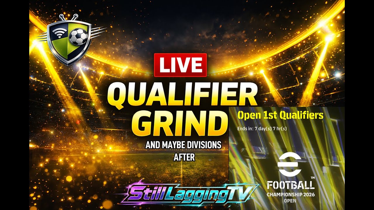 LIVE NOW 🔥 eFootball Qualifier Grind | Also, Can We Reach Division 1 Tonight?!