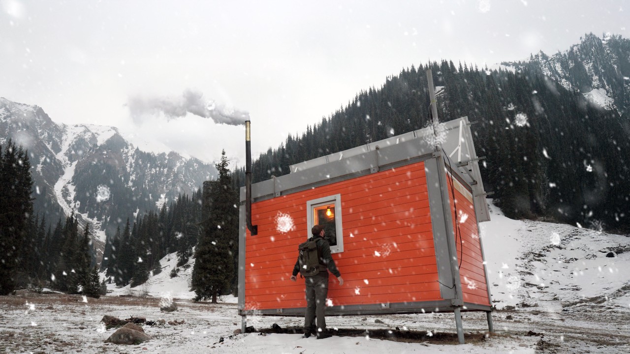 Lost in a Blizzard | Survival Capsule Shelter Saves Man&rsquo;s Life