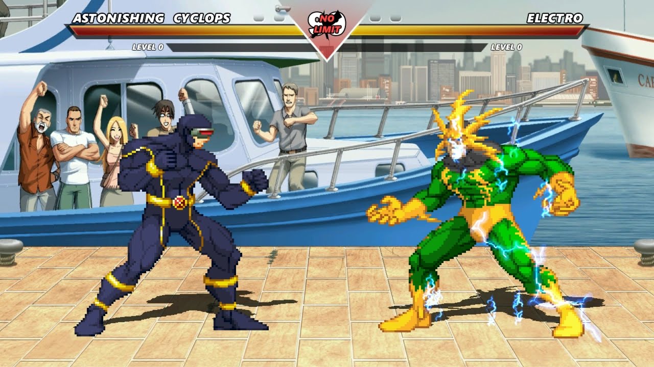 ASTONISHING CYCLOPS vs ELECTRO - Highest Level Awesome Fight!