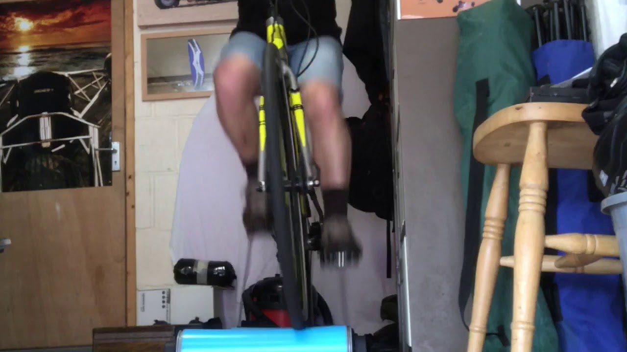 Indoor Cycling - Tacx t1100 Galaxia Rollers - First Attempt