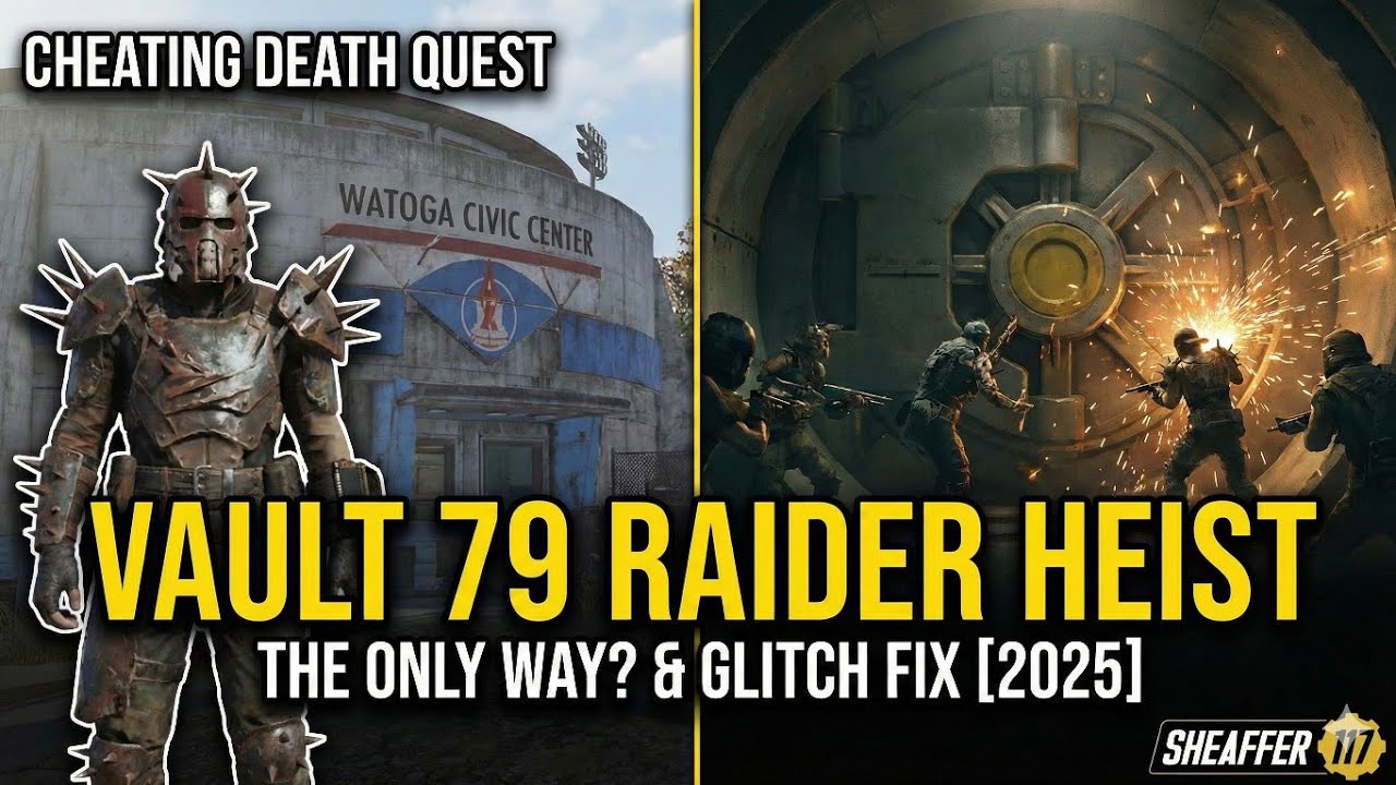 Fallout 76: The ONLY Way To Heist Vault 79? (Raider Walkthrough & Glitch Fix) [2025]