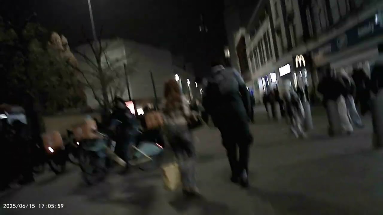 manchester piccadilly gardens friday night