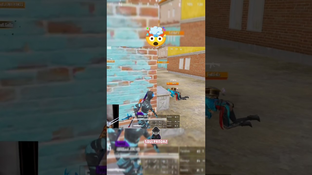 SouL vs New GodL in *Pochinki*🥵 #shorts #soul #godlike