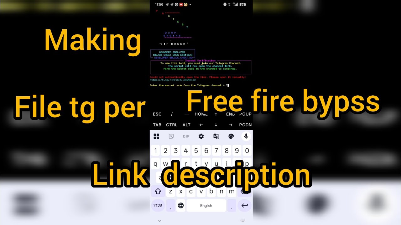 Free fire bypass making 