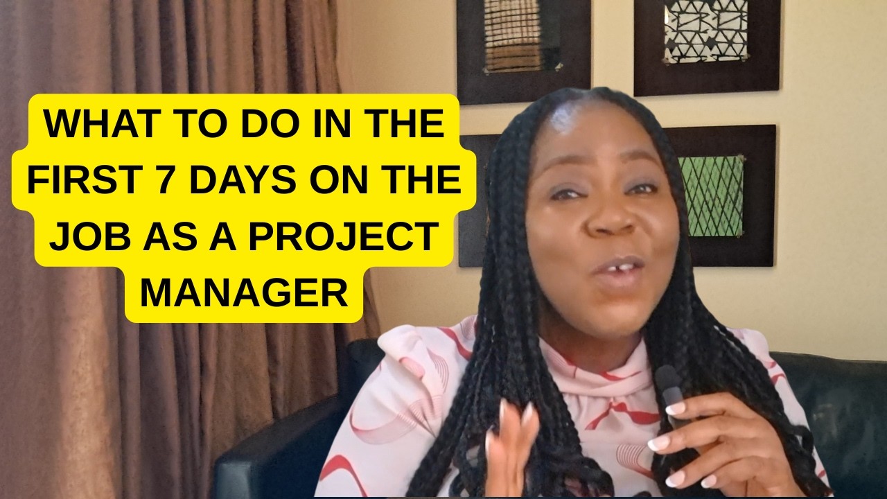 Do These 5 Things in the First 7 days On The Job As a New Project Manager |Win your team's trust.
