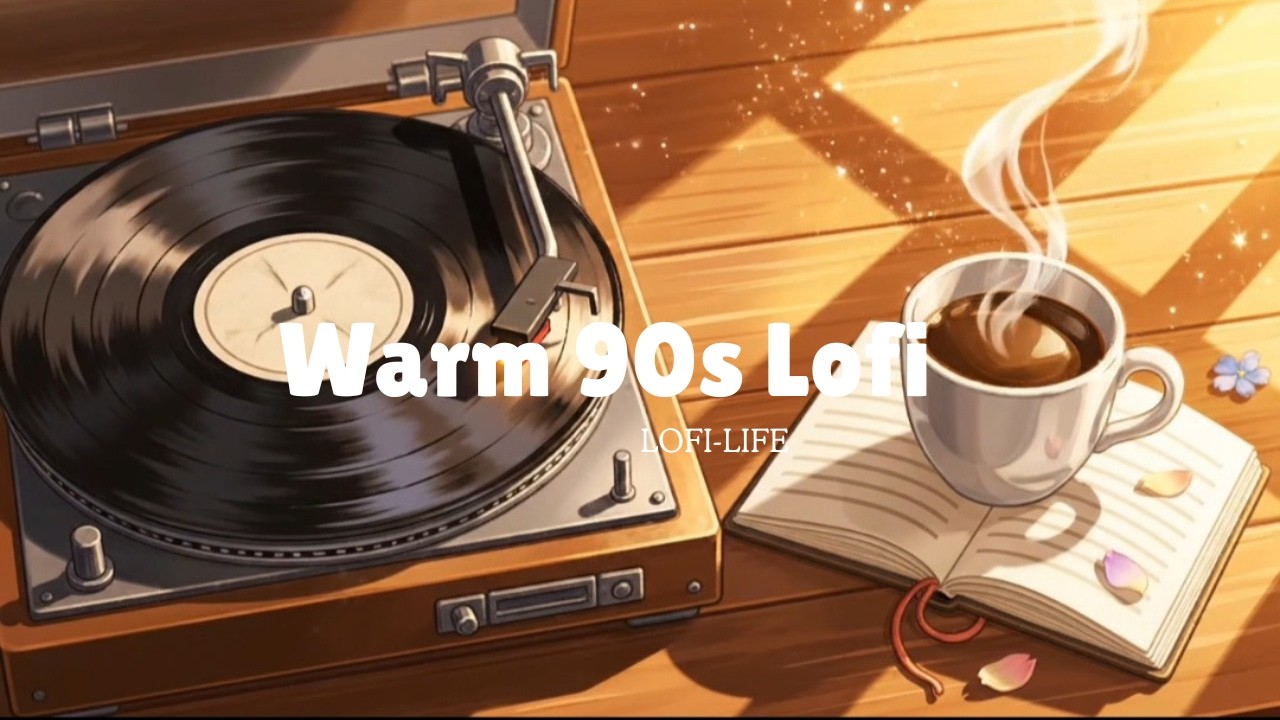 90s Vinyl Vibes🌄- Lofi beats for relaxing