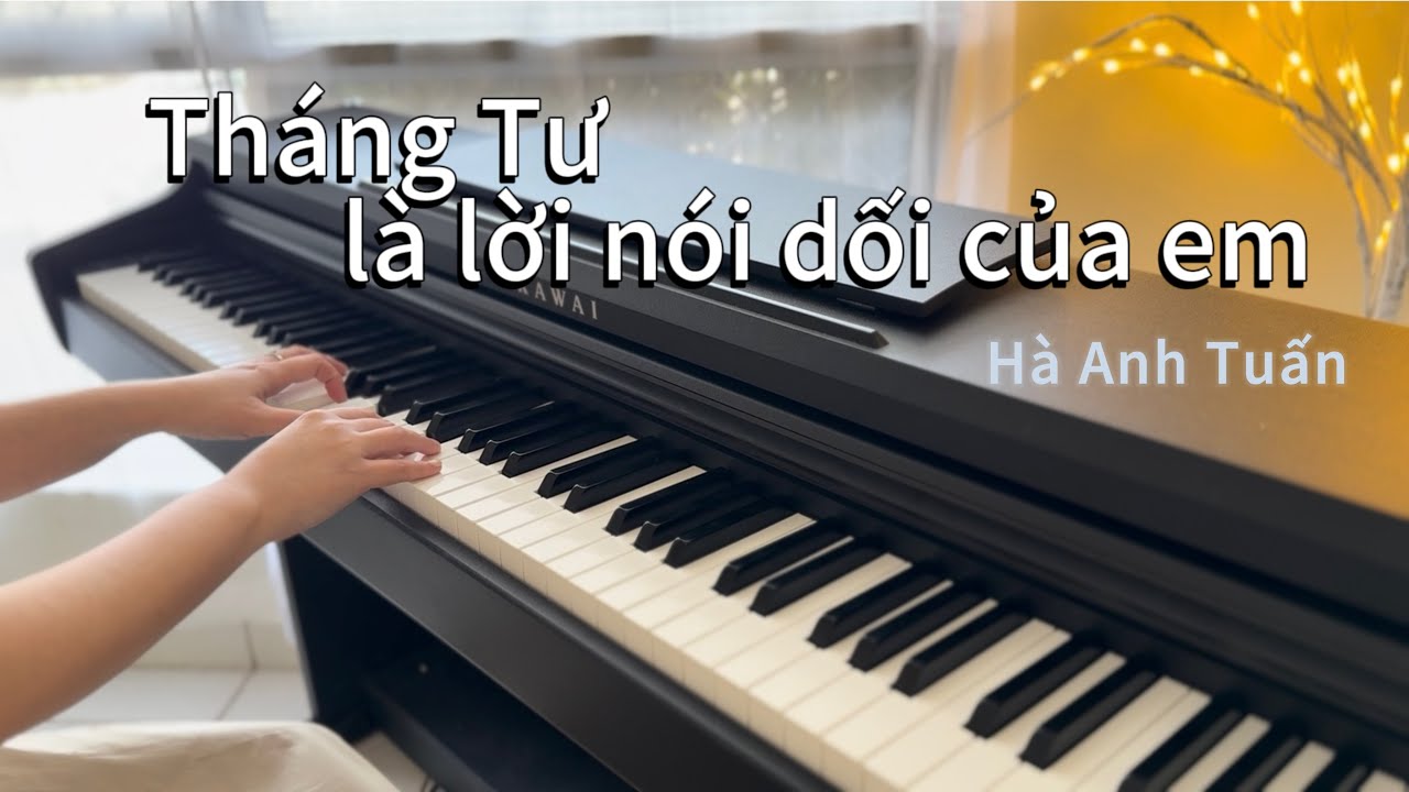 Tháng Tư Là Lời Nói Dối Của Em (Hà Anh Tuấn) | Alice Piano cover x Synthesia tutorial