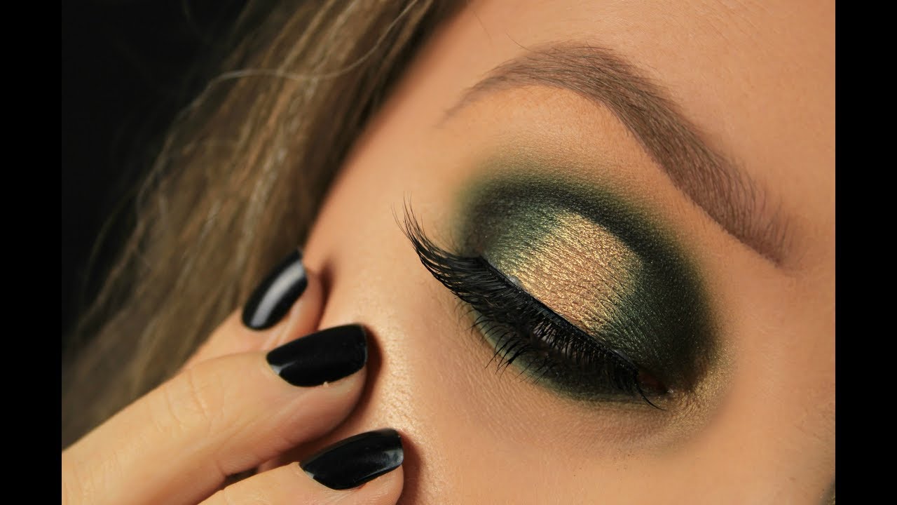 Green and Gold Holiday/Festive Glam | Eimear McElheron