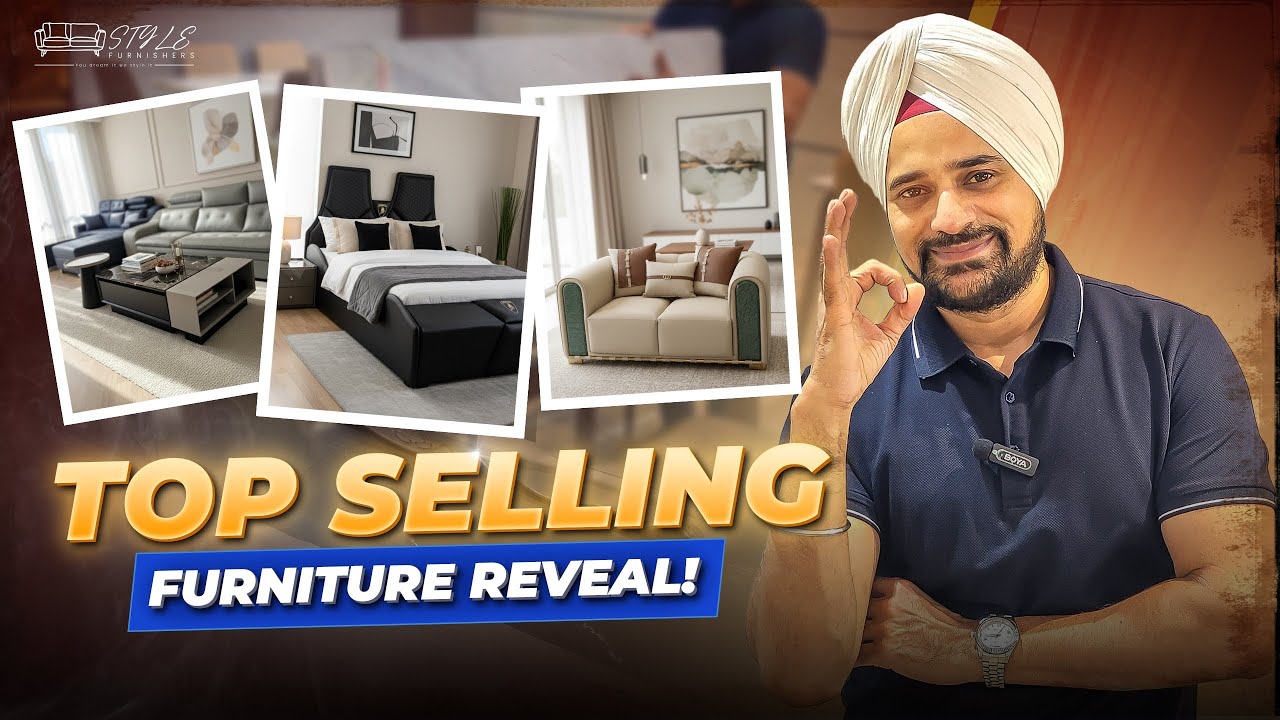Top Selling Furniture Reveal | Beds, Sofa, Dining & Luxury Chairs | Style Furnishers Kirti Nagar
