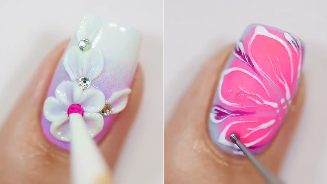 Uñas Decoradas 2020 Sencillas y Bonitas 💅 Diseños de uñas paso a paso #12