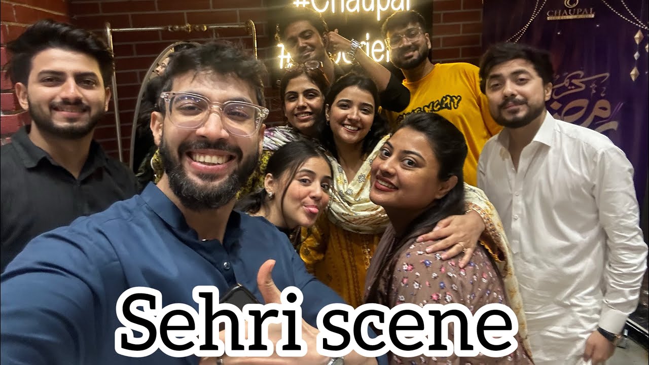 Sehri kuch khaas doston k sath❤️| Hamzeera Vlogs