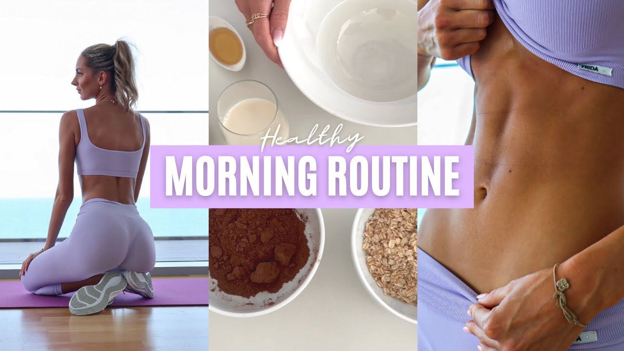 La mia MORNING ROUTINE: lavoro, workout e sane abitudini