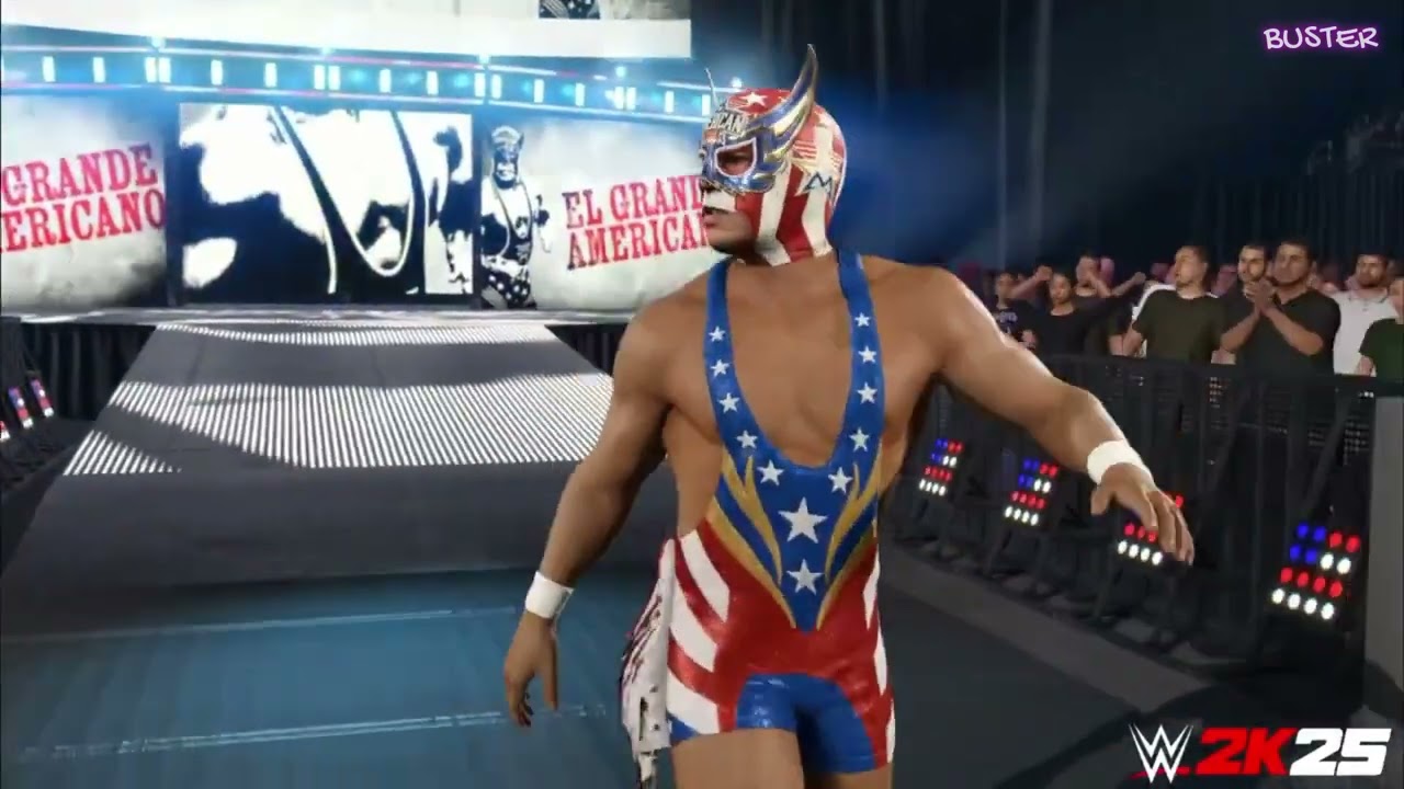EL Grande Americano Official Entrance | DLC - 1| WWE 2K25