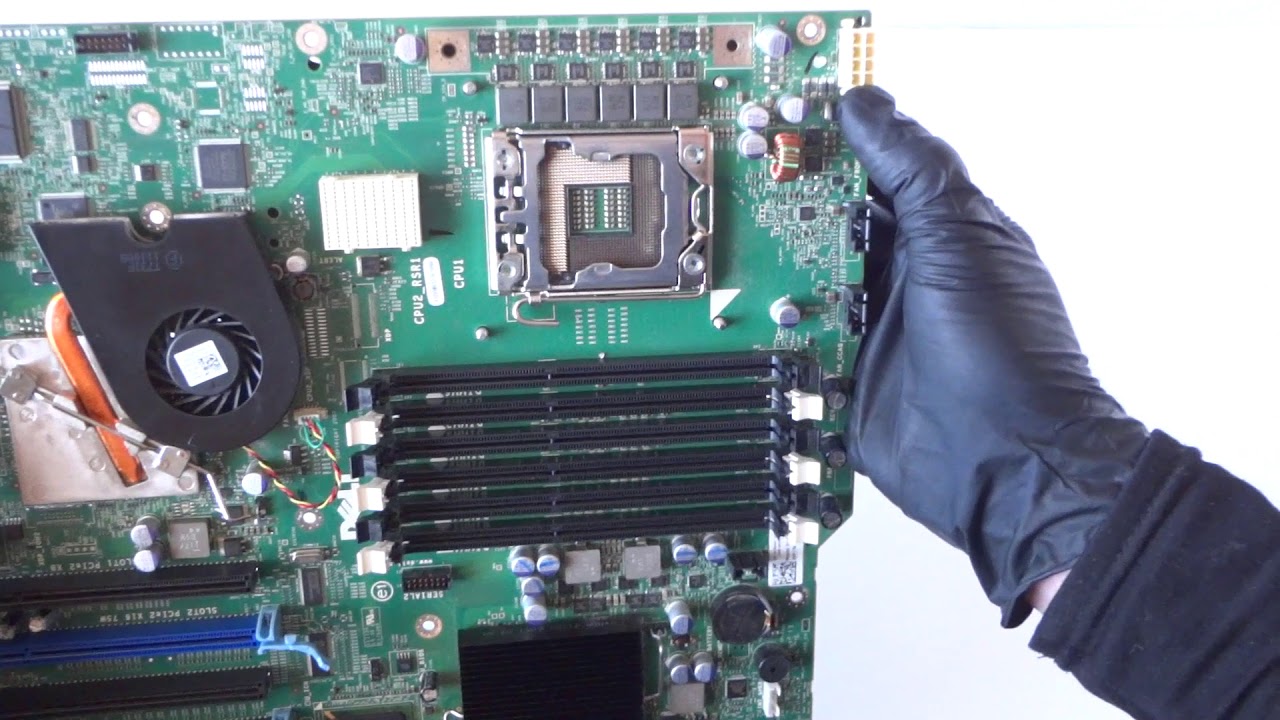 CRH6C Dell Precision T5500 0CRH6C Motherboard Overview