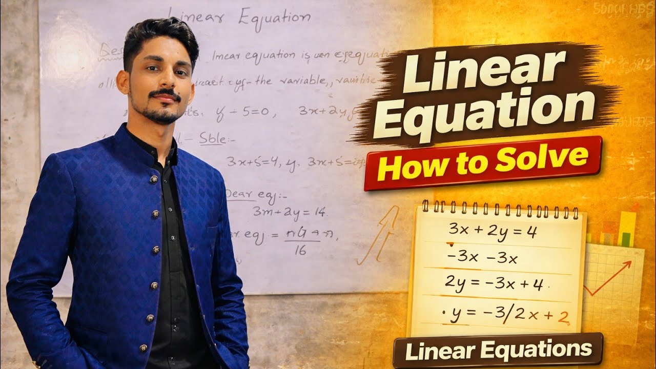 Linear Equation and How to solve linear Equation.
