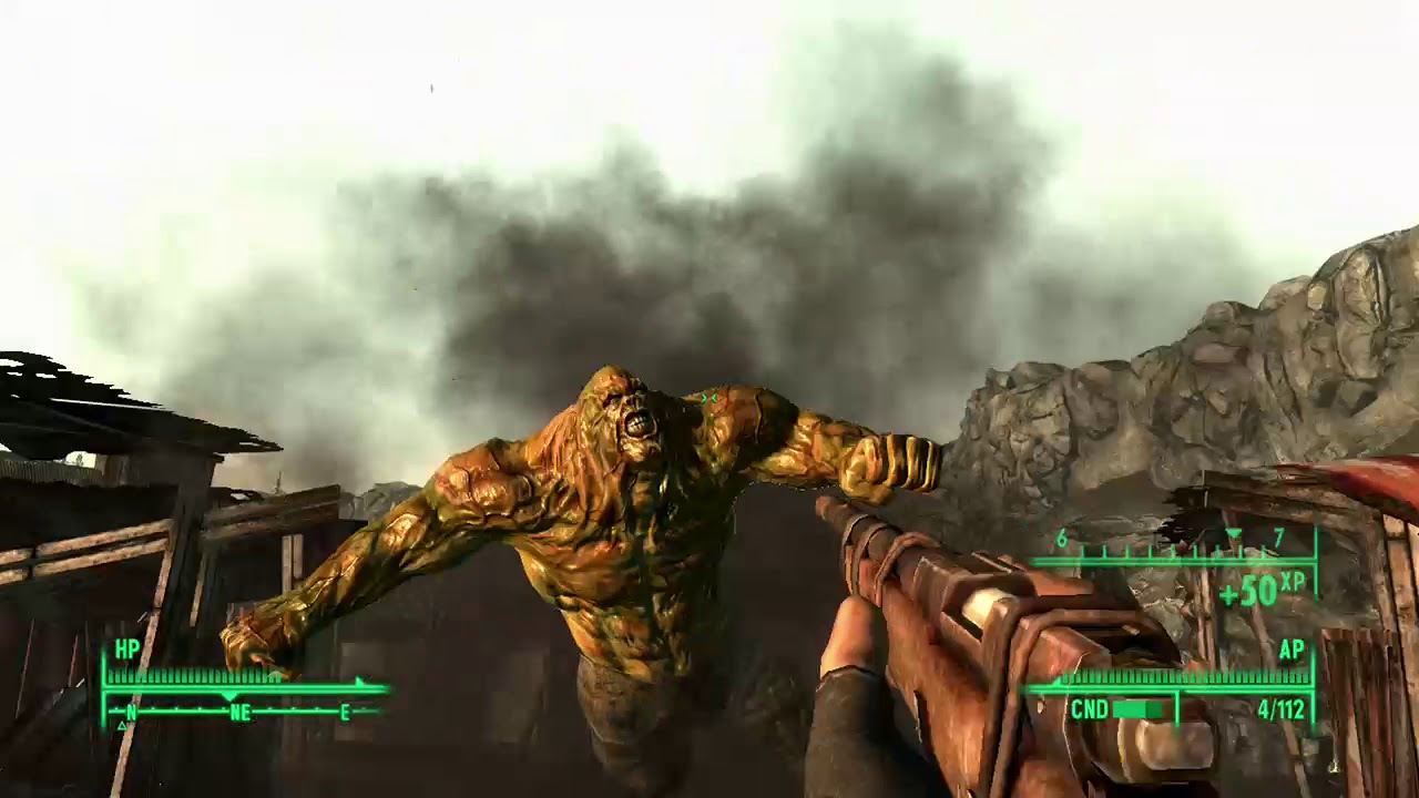 Fallout 3: How to deal with a Super Mutant Behemoth