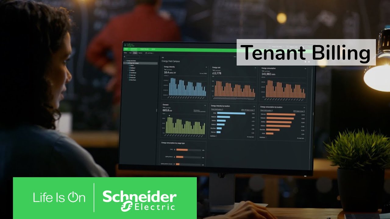 EcoStruxure Energy Hub — выставление счетов арендаторам | Schneider Electric