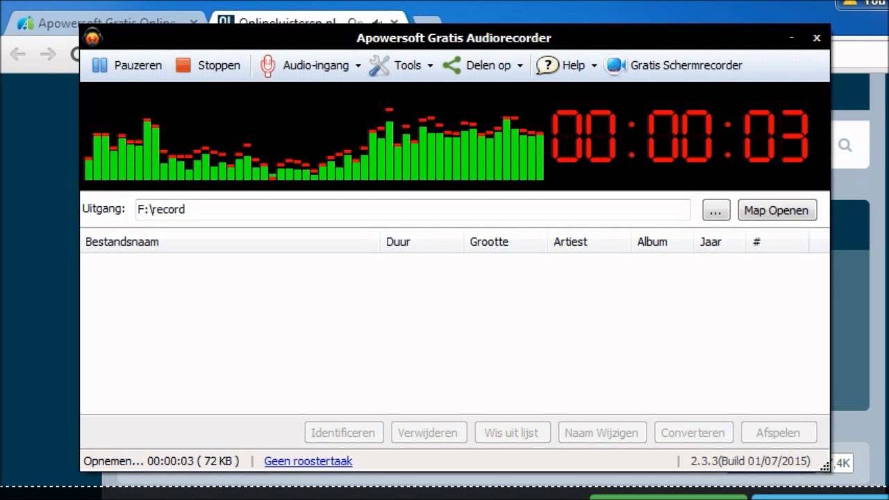 Hoe u Internet Audio kunt Opnemen