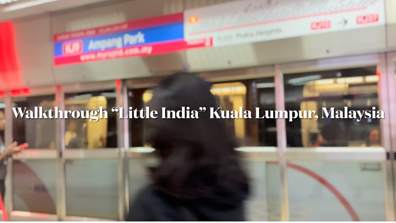 [4K] “Little India” in Kuala Lumpur Malaysia Peaceful Walkthrough July 2025