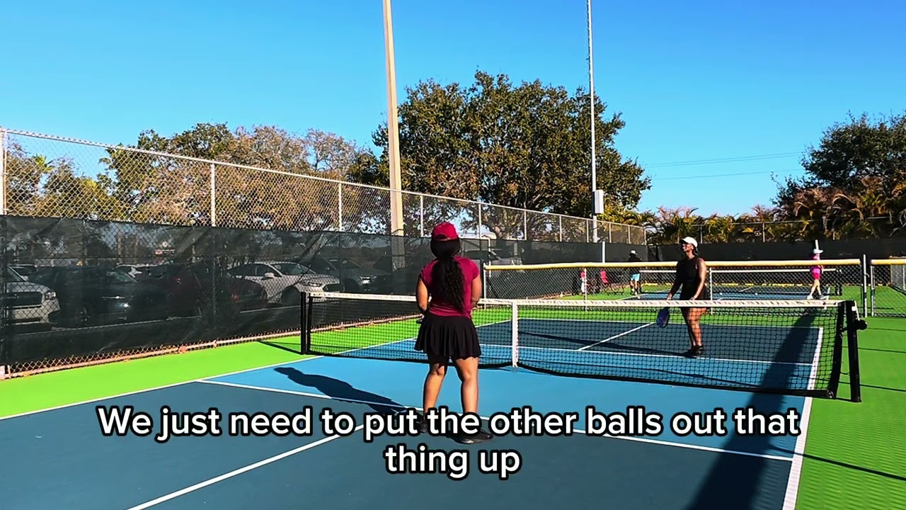 Christa and Junia Try Pickleball! 