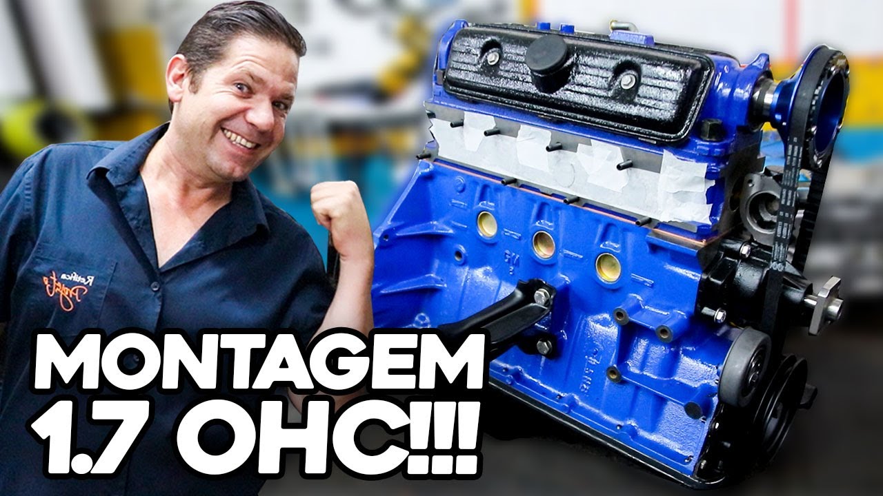 MONTAGEM DE MOTOR DO CHEVETTE 1.7 OHC!!! FORJADO PRA ASPIRADO??