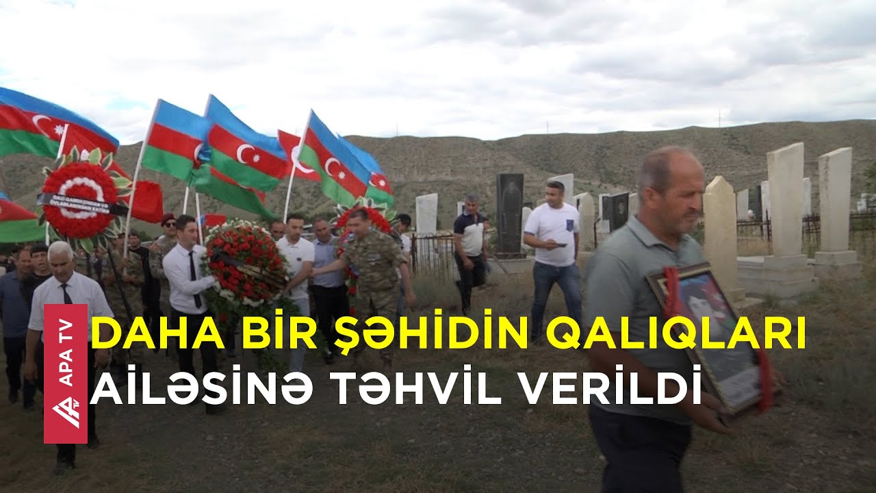 I Qarabağ müharibəsi şəhidinin qalıqları Göygöldə dəfn edildi – APA TV