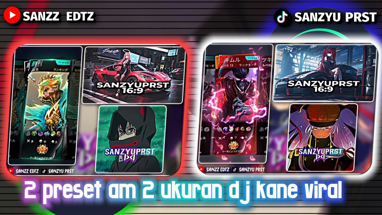 🔥2 preset JJ am 3 ukuran am ||☕dj drop pengendali tubruk Dll