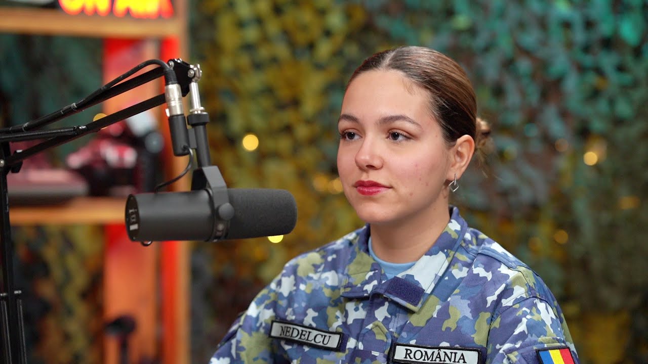 Podcasturile Observatorul militar, ep.95, invitat student sergent Eva Antonia Nedelcu