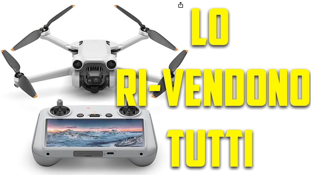 DJI MINI 3 PRO lo stanno RIVENDENDO TUTTI ! Perchè ?