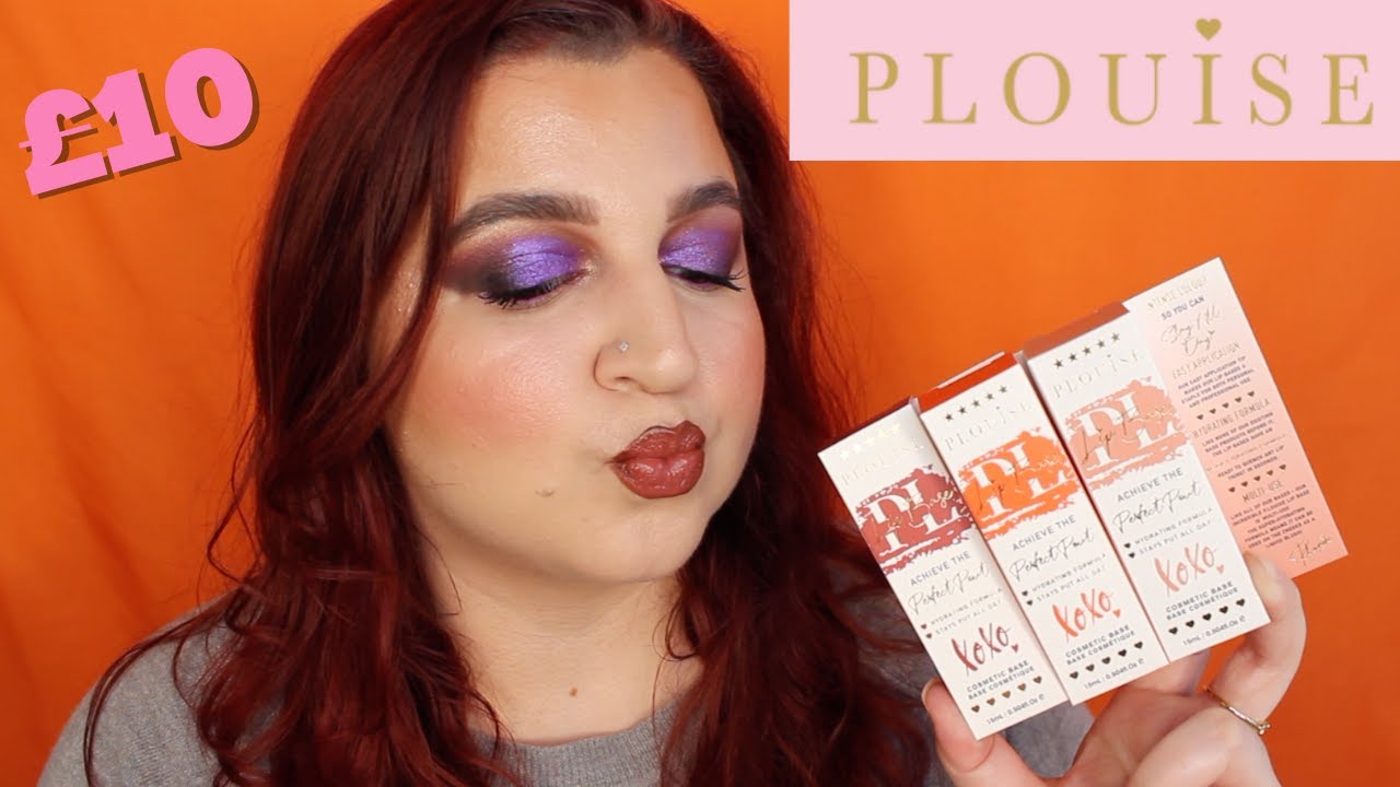 P LOUISE LIP BASES ALL 14 SHADES SWATCHED ON MY LIPS | LIPSTICKLIZZIE