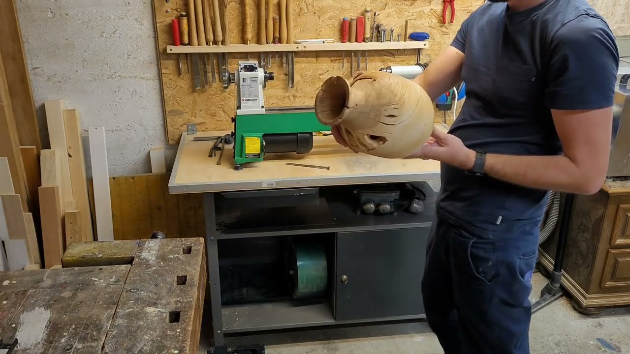 Lathe Drechselbank Twister FU 180 Unboxing Drechselmeister Auspacken