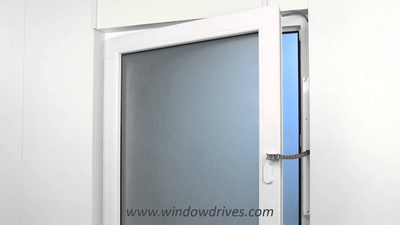 Drehfenster elektrisch öffnen mit Kettenantrieb KS2