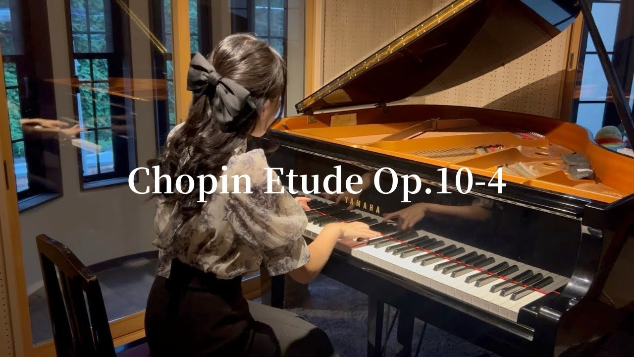 Chopin Etude Op.10 No.4 ショパン エチュード 10-4
