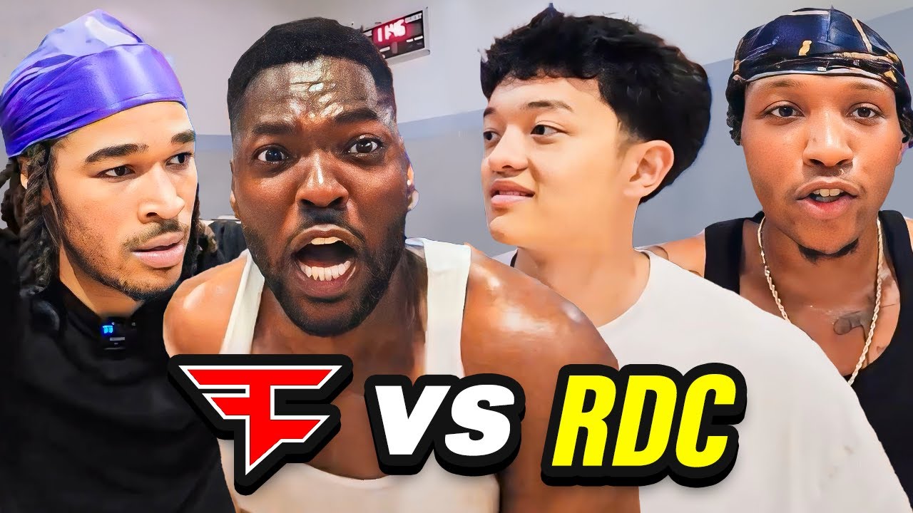 FaZe Clan против RDCWorld Баскетбол 3 на 3..