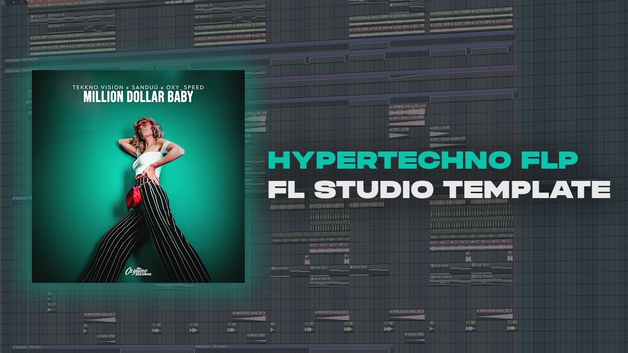 Hypertechno FLP #2 FL Studio Template (Macon's, VIZE, Niklas Dee FLP Style)