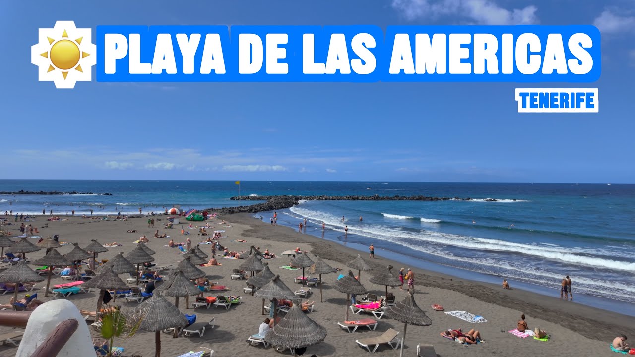 Playa de las Americas Tenerife  🇪🇸 Afternoon ☀️