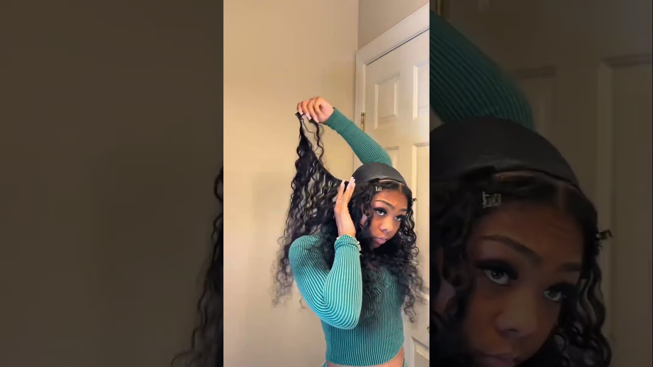 Curly Quick Weave Tutorial | Flip over 🤩🔥