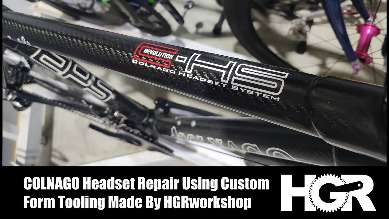 How To Repair Damaged Integrated Headset in a Carbon Frame  (Part 2 - The Results)