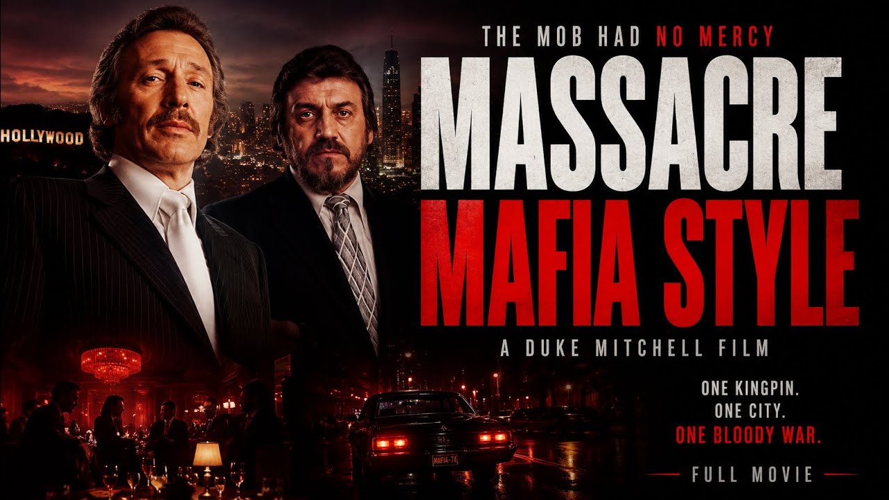 The Mafia Wanted Him Dead&hellip; He Declared War | MASSACRE MAFIA STYLE | Full Crime Thriller