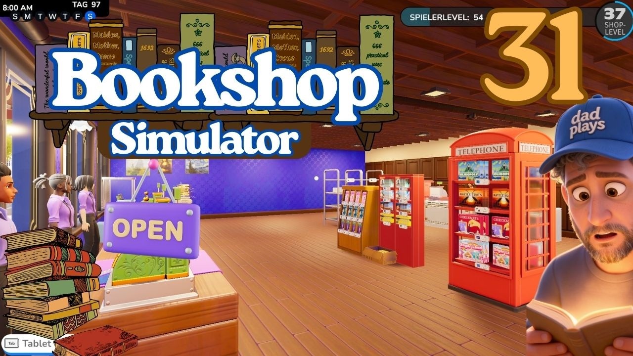 Neue Leute und ein Tanzsaal! | Bookshop Simulator | Gameplay Deutsch 📚🎮
