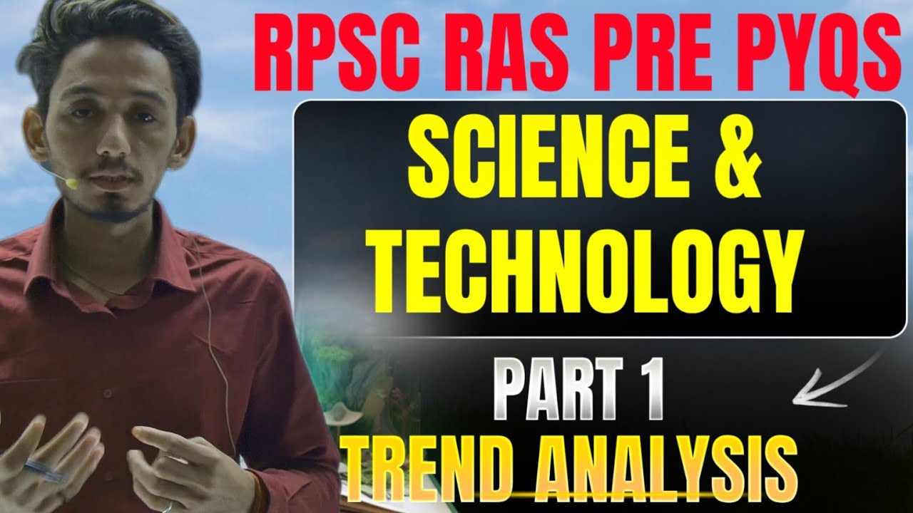 ras pre pyqs science and technology||ras pre pyqs subject wise 2013-23|| ras pre 2025 marathon class