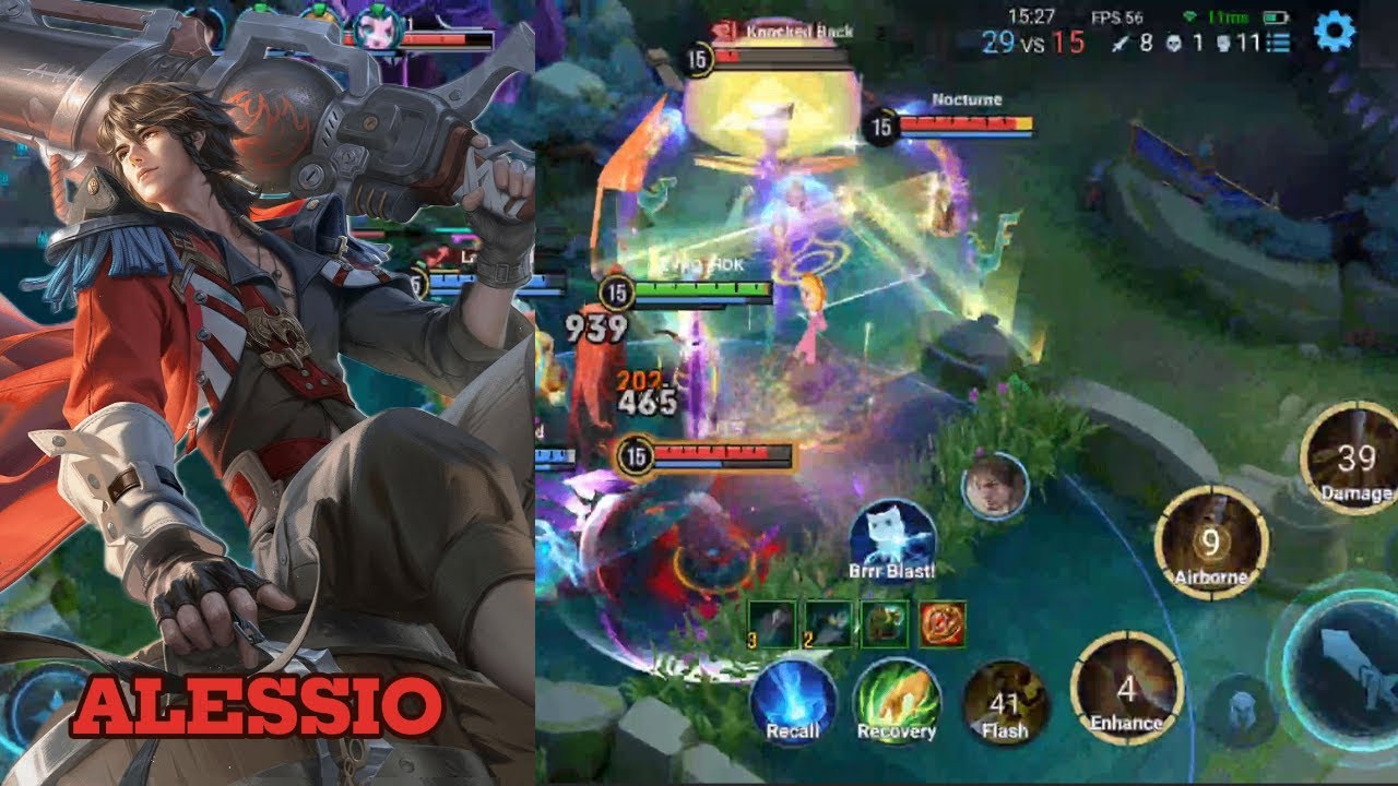 ALESSIO FULL CARRY MODE! 13 Kills SS Rank | 29% Hero Damage