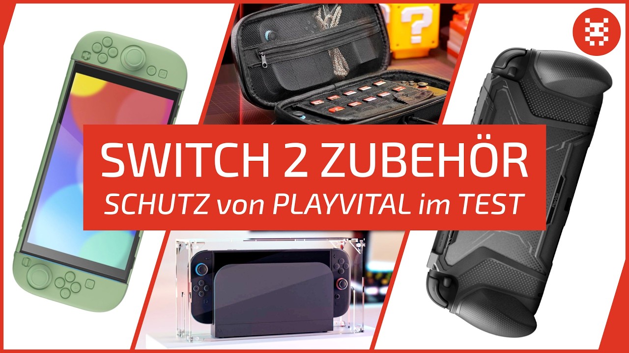 TEST: PlayVital Switch 2 Schutzhüllen + Zubehör