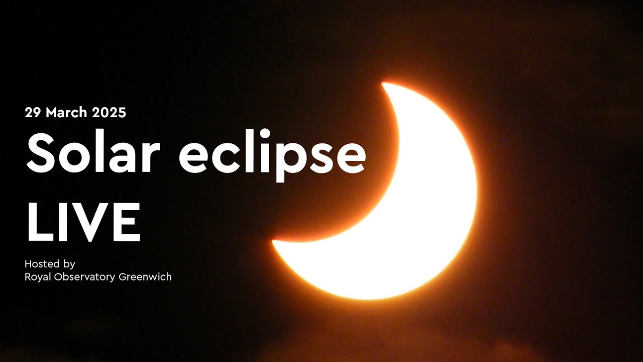 Partial Solar Eclipse LIVE | 29 March 2025