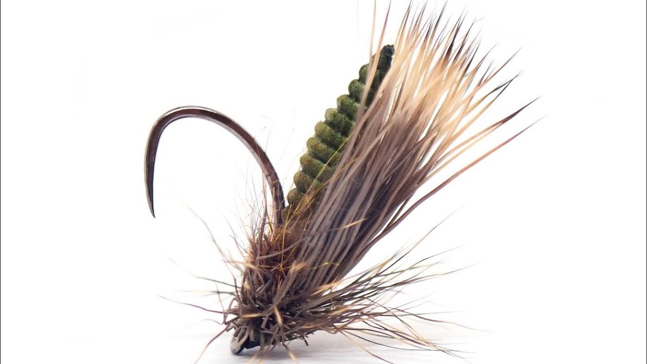 Waffle Caddis | Nattslända | Flugbindning | Svenskaflugor.se