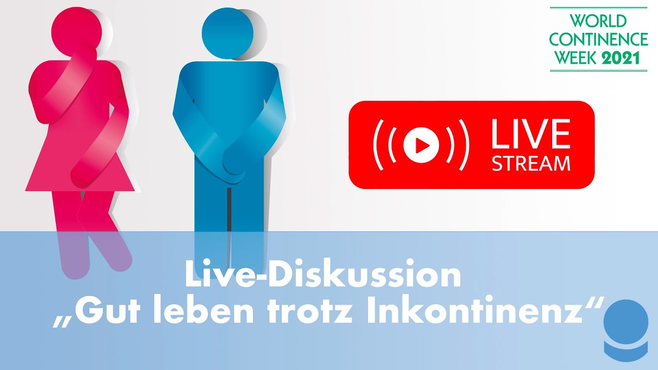 Live-Diskussion „Gut leben trotz Inkontinenz“
