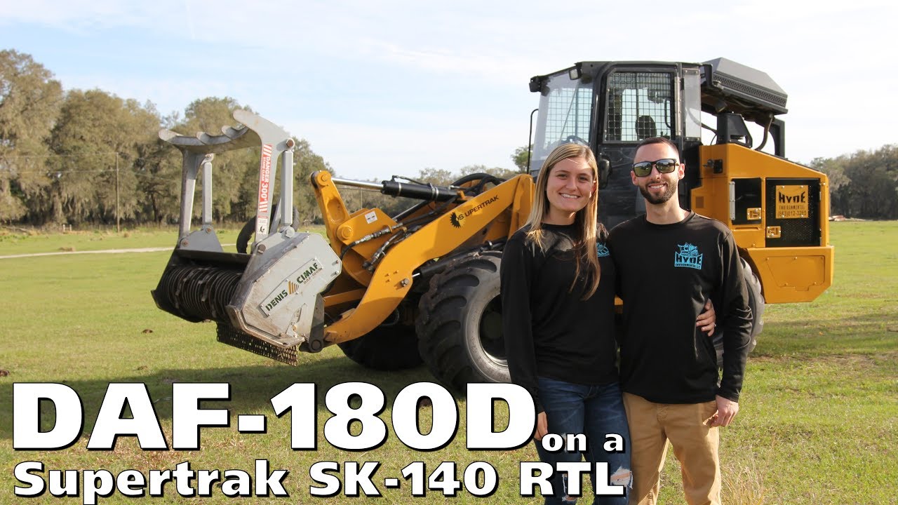 DAF-180D on a Supertrak SK-140 RTL - Interview with Sean Hyde - DENIS CIMAF inc.
