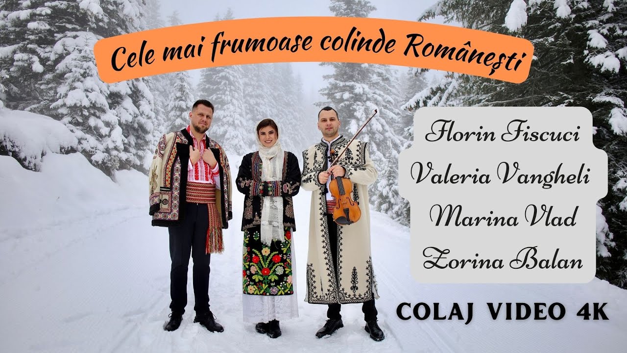 COLAJ CELE MAI FRUMOASE COLINDE TRADIȚIONALE 2022 - Florin Fișcuci, Valeria Vangheli, Marina Vlad ❄️