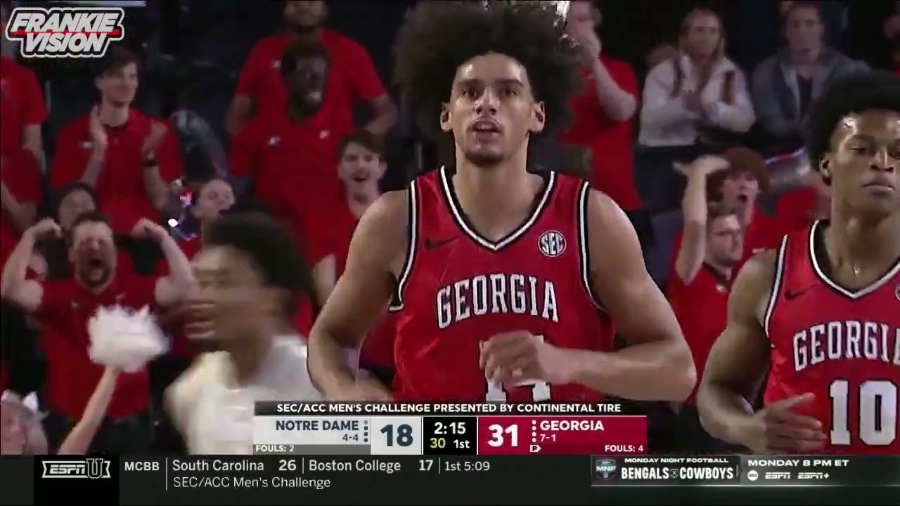 Asa Newell | 20 PTS 11 REBS vs Notre Dame | 12.3.24
